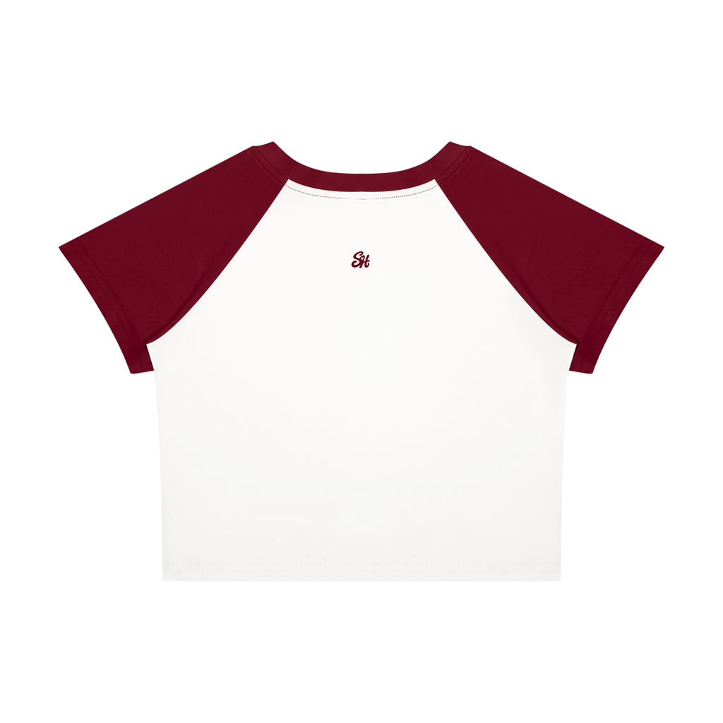 Women’s Raglan Color Block Baby T-Shirt