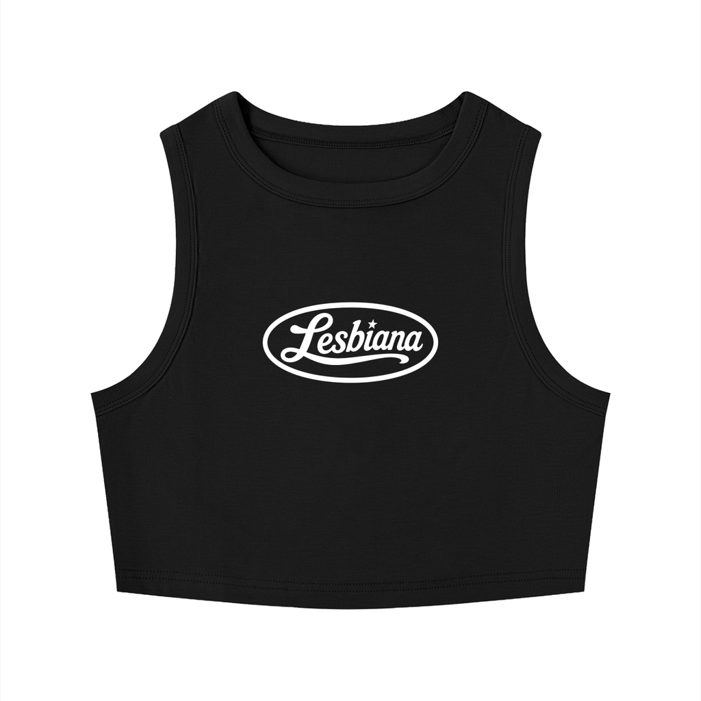 Women's Tight Crewneck Crop Tank Top