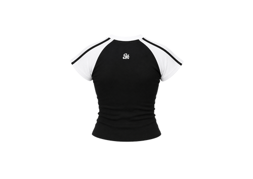 Lesbiana Striped Raglan